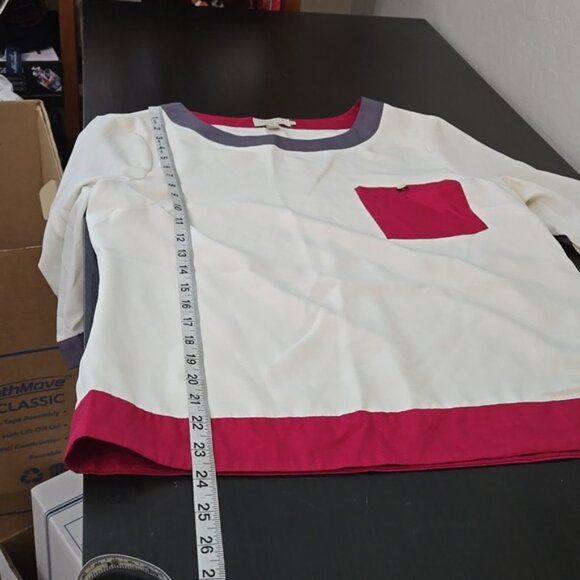 Ted Baker Color Block Blouse - Picture 10 of 10